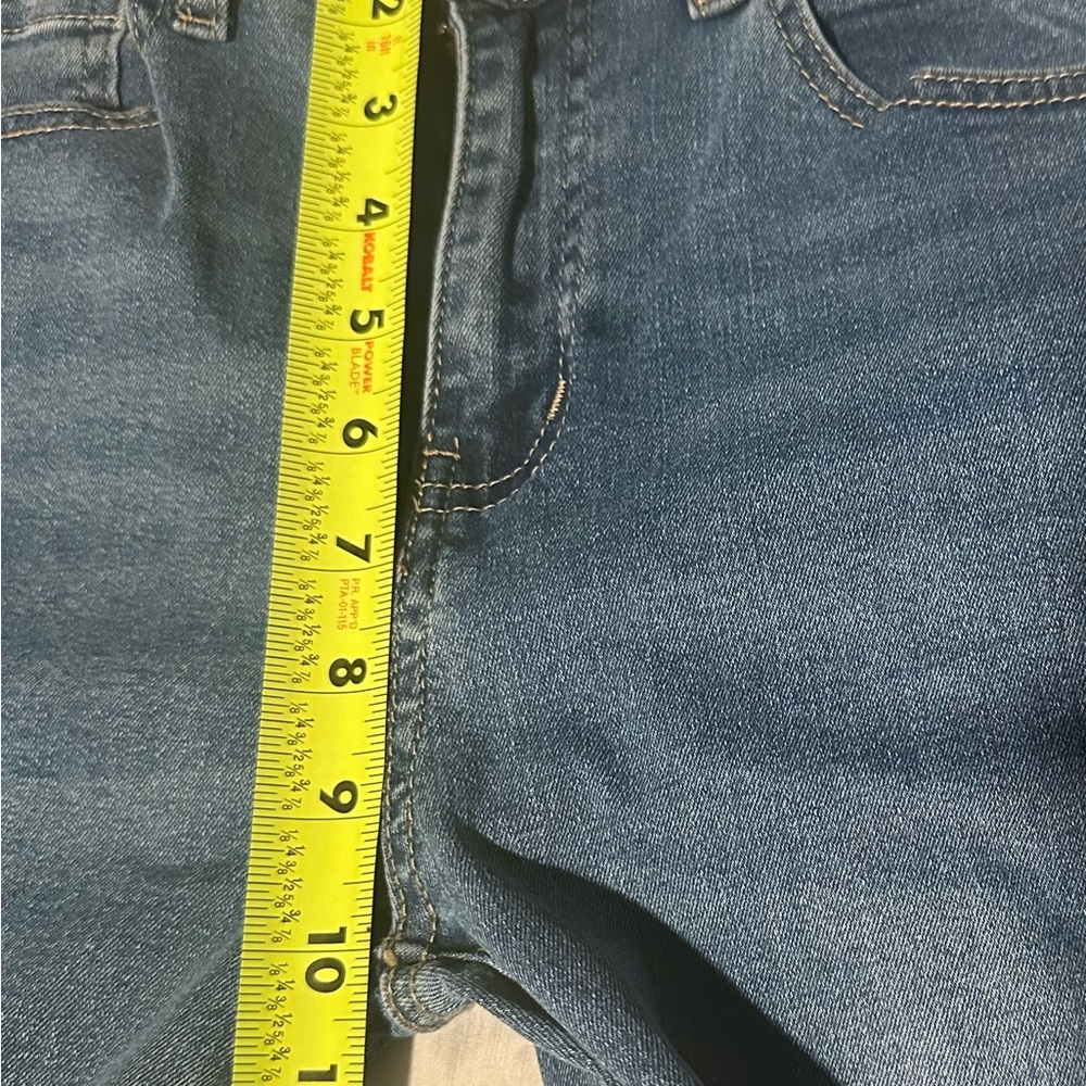 Blue savvy Classic Blue Flare Jeans for Women - Picture 6 of 9